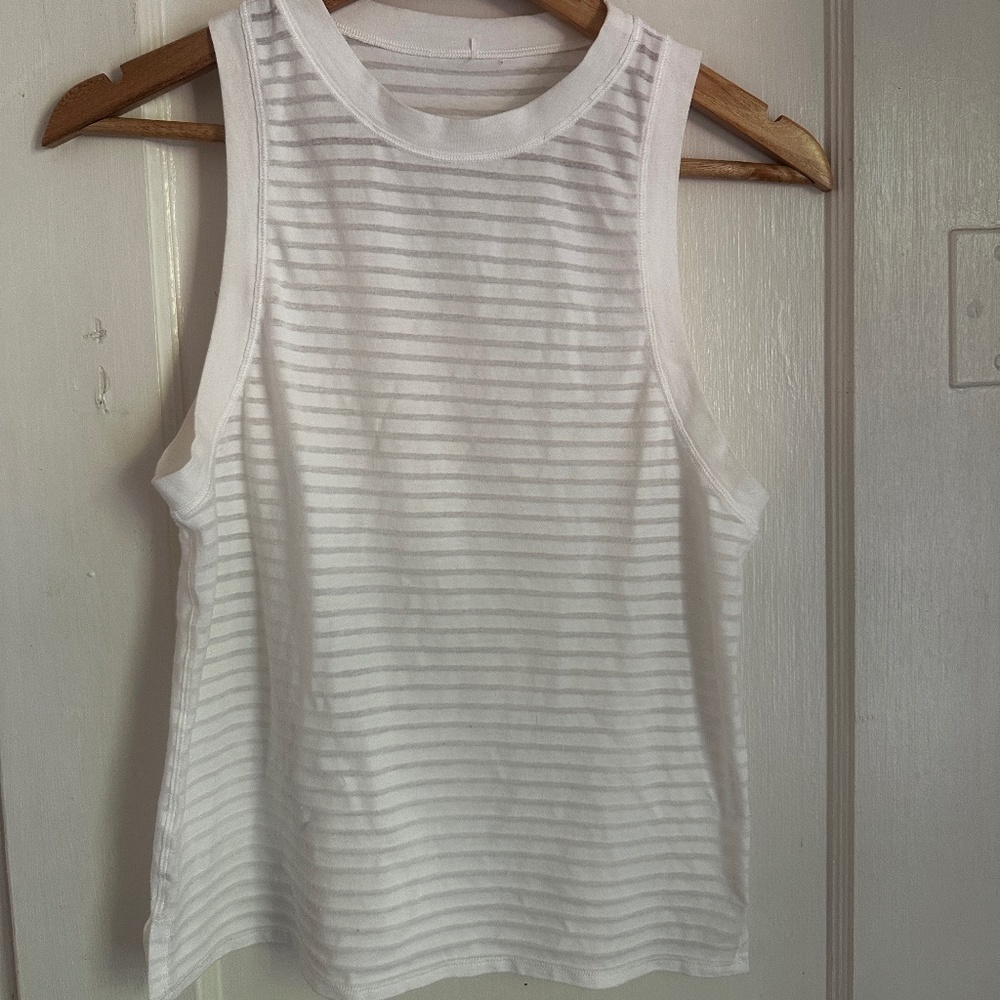 Lululemon Striped Runner Tank top